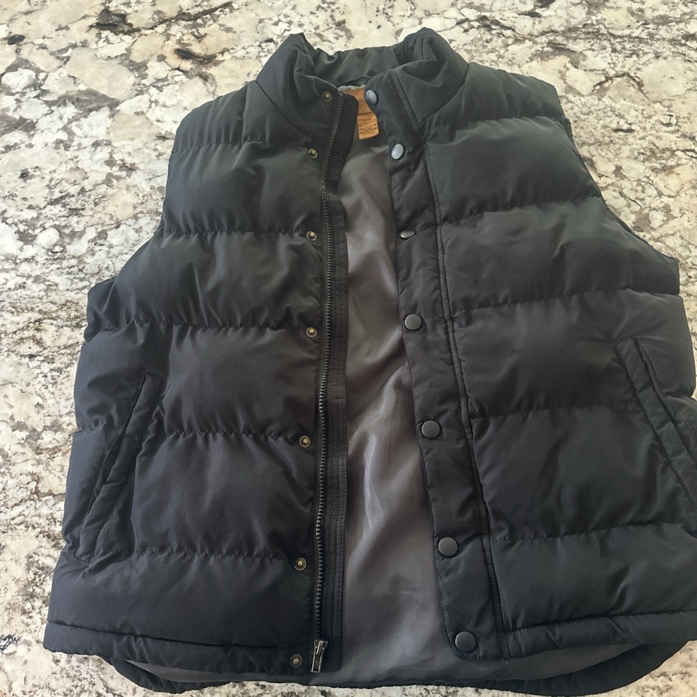 Black Puffer Vest